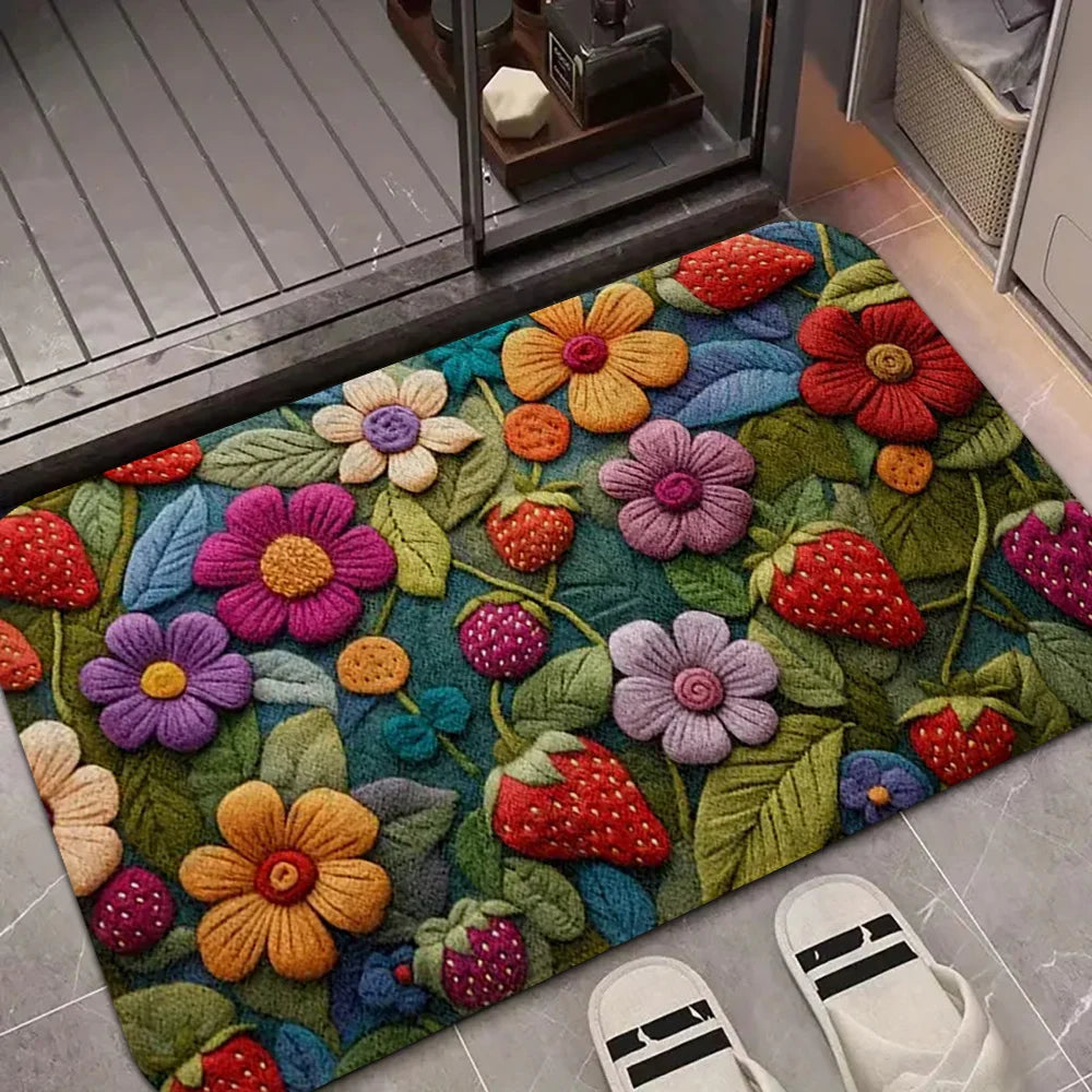 Tapete Floral Tridimensional Vikama - Elegância e Conforto