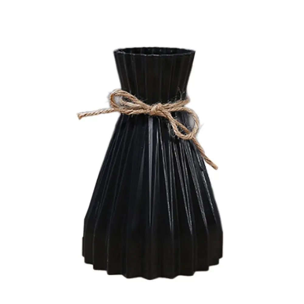 Vaso Decorativo Moderno com Cintura Elegante