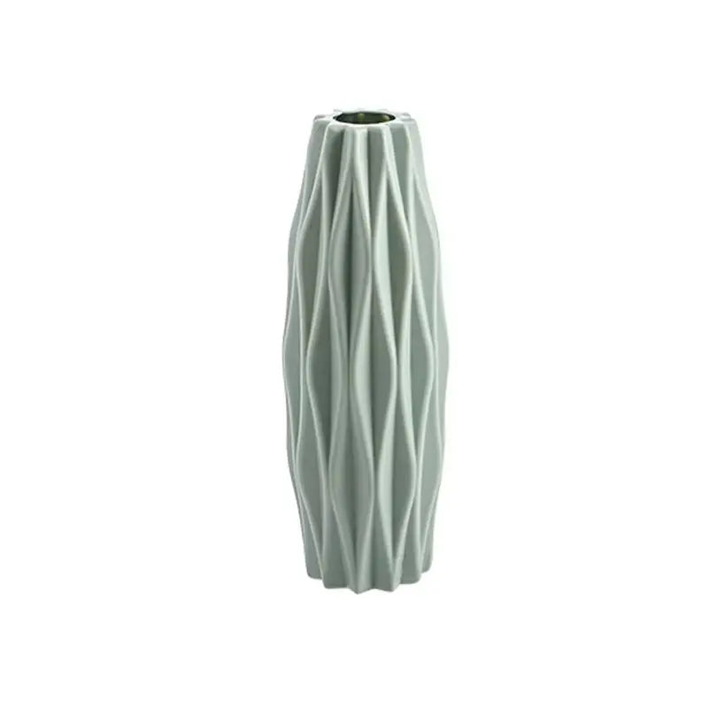 Vaso Decorativo Moderno em Imitação de Cerâmica