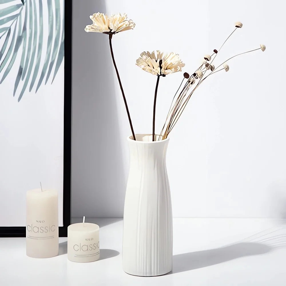 Vaso Decorativo Nórdico em Estilo Origami