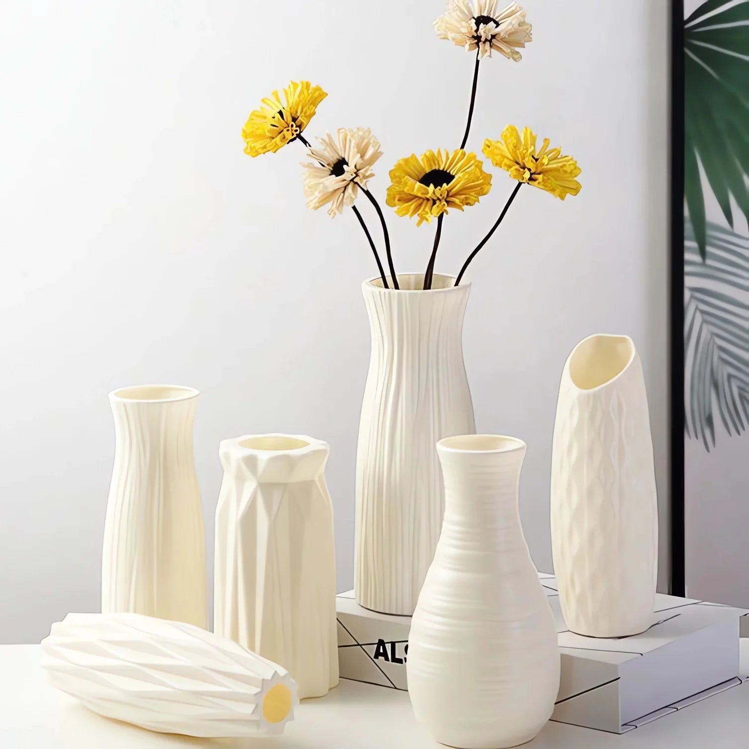 Vaso Decorativo Nórdico em Estilo Origami