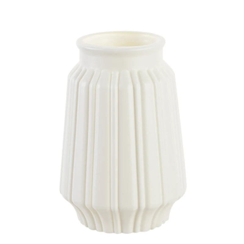 Vaso Decorativo Moderno em Imitação de Cerâmica