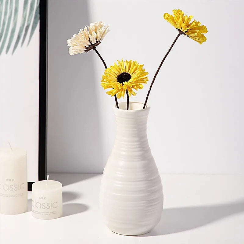 Vaso Decorativo Nórdico em Estilo Origami