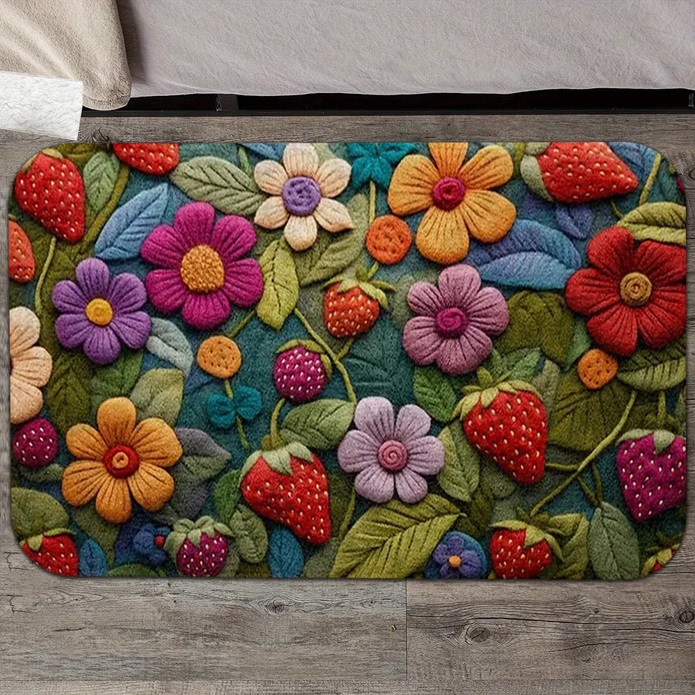 Tapete Floral Tridimensional Vikama - Elegância e Conforto