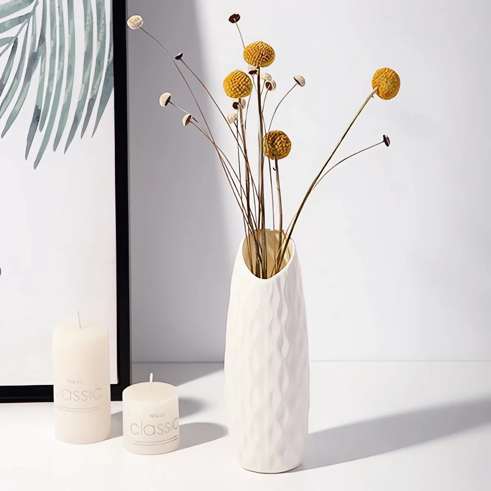 Vaso Decorativo Nórdico em Estilo Origami