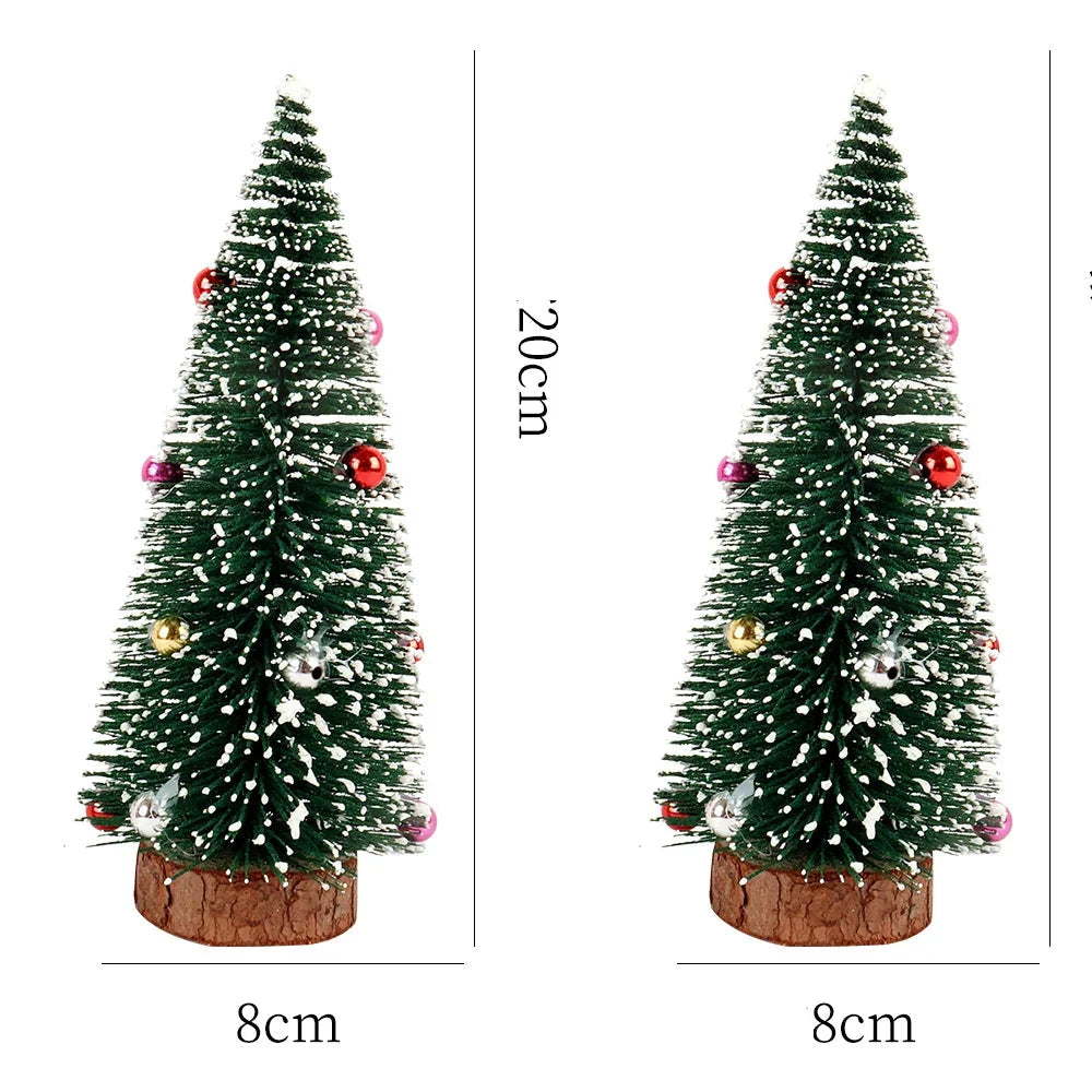 Árvore de Natal Neve Encantada Miniatura