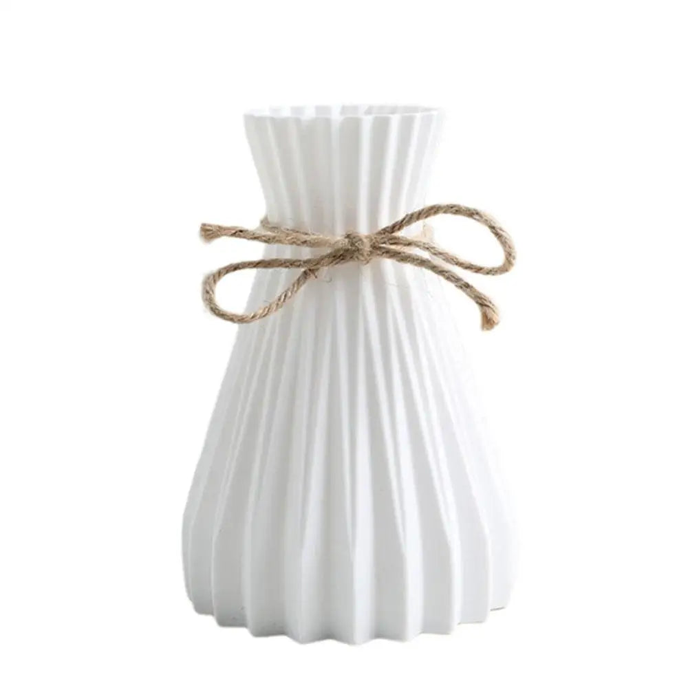 Vaso Decorativo Moderno com Cintura Elegante