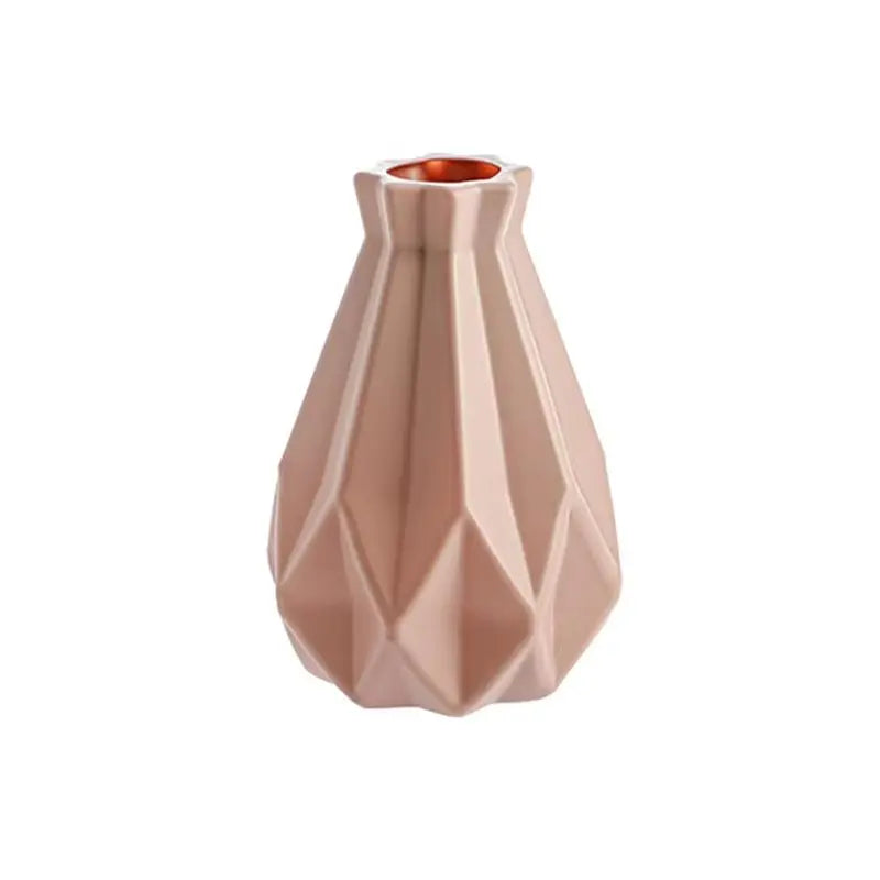 Vaso Decorativo Moderno em Imitação de Cerâmica